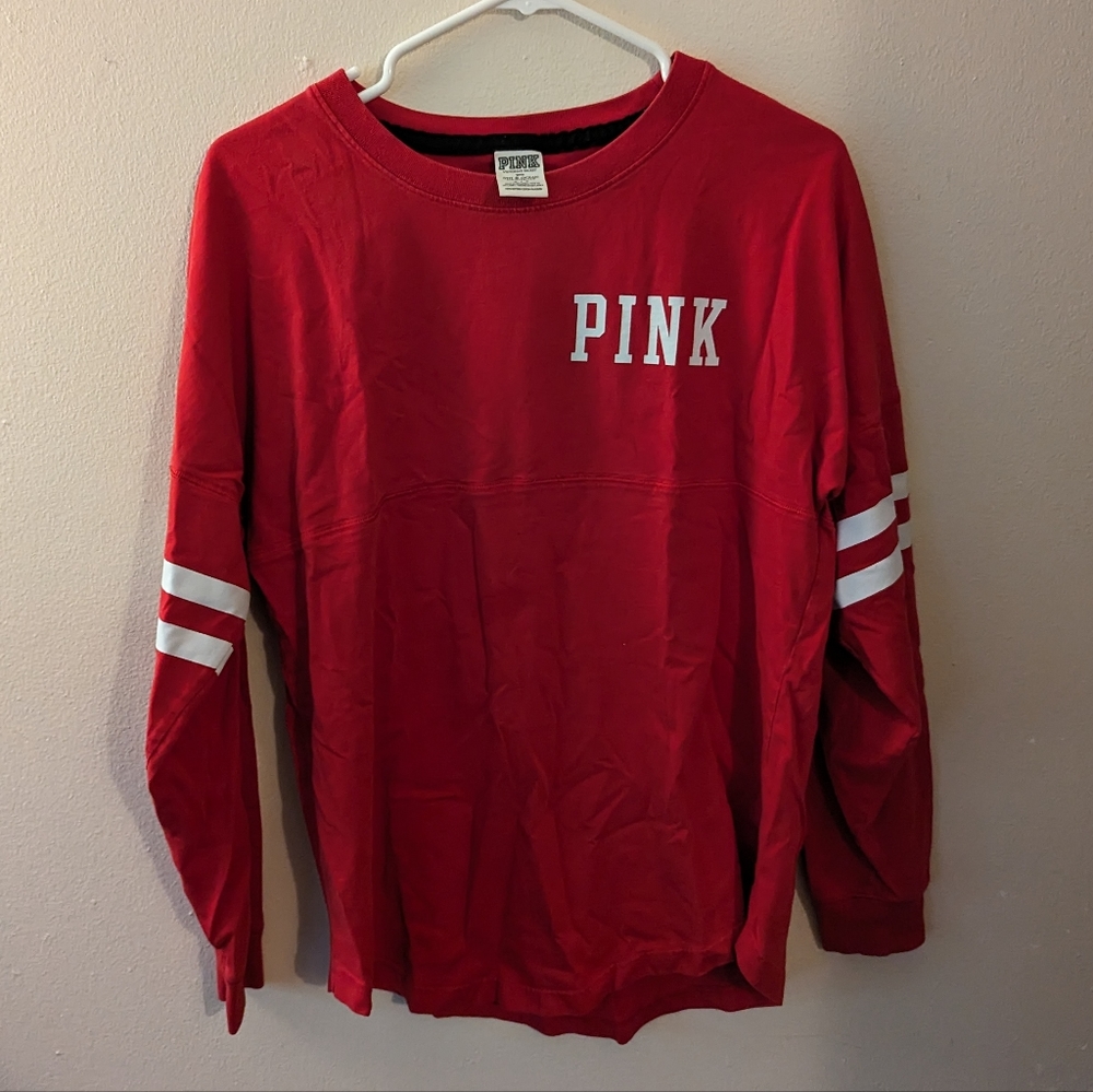 Victoria's Secret PINK Long Sleeve Wisconsin Shirt